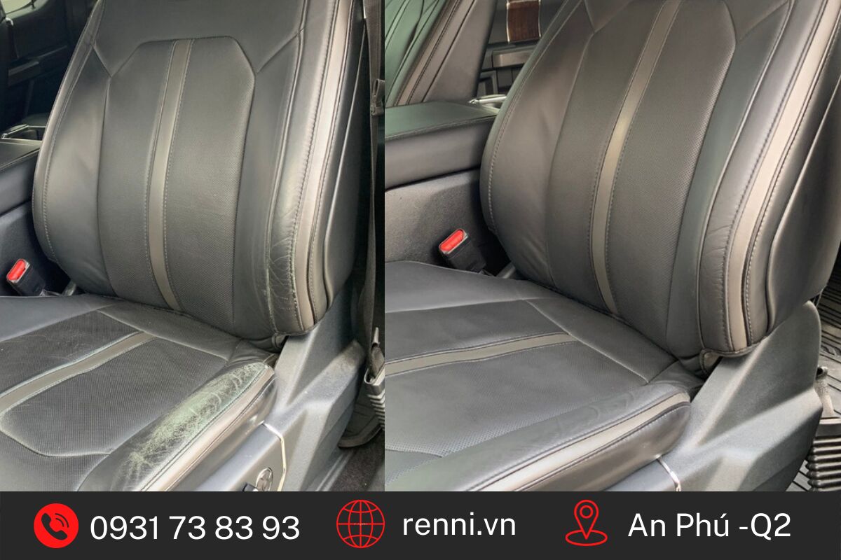 Dịch vụ phục hồi & sửa chữa ghế da ô tô uy tín, chất lượng - Nội thất ô tô Renni