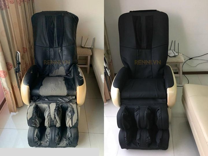 Bọc lại ghế massage tại Renni