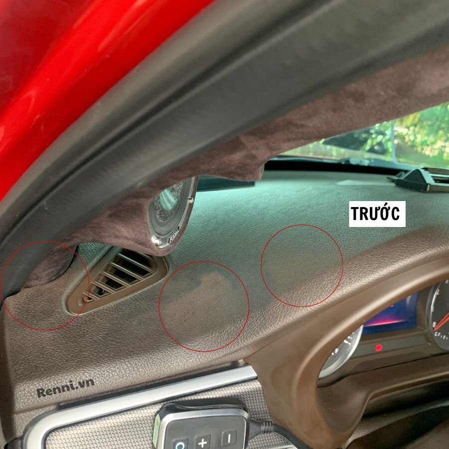 Taplo ô tô bị bạc màu