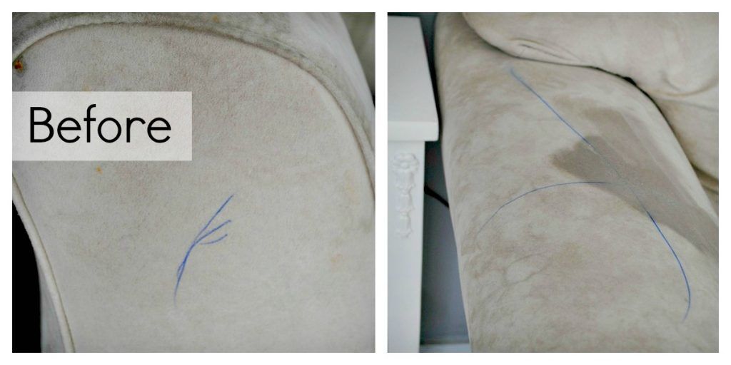 Vệ sinh sofa dính mực bút bi