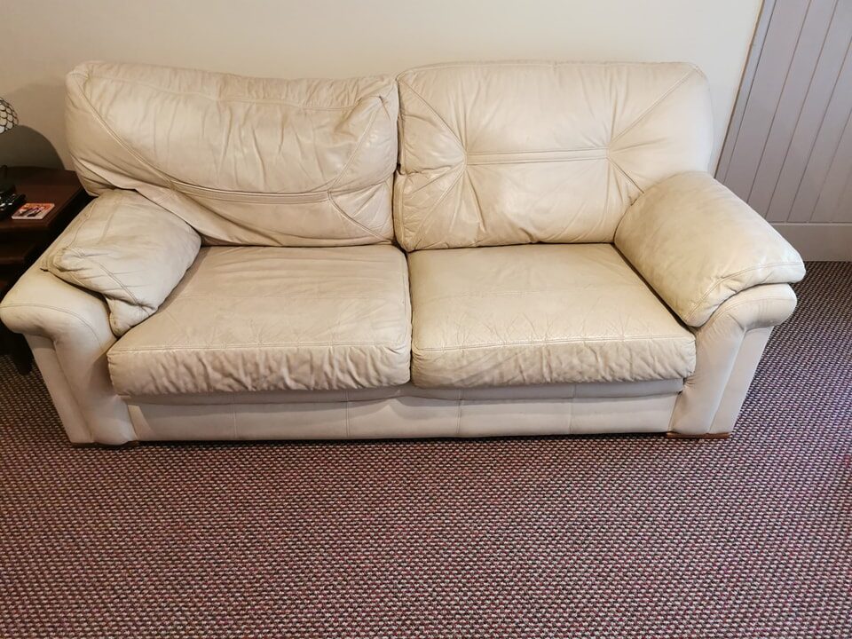 Ghế sofa da — Trước