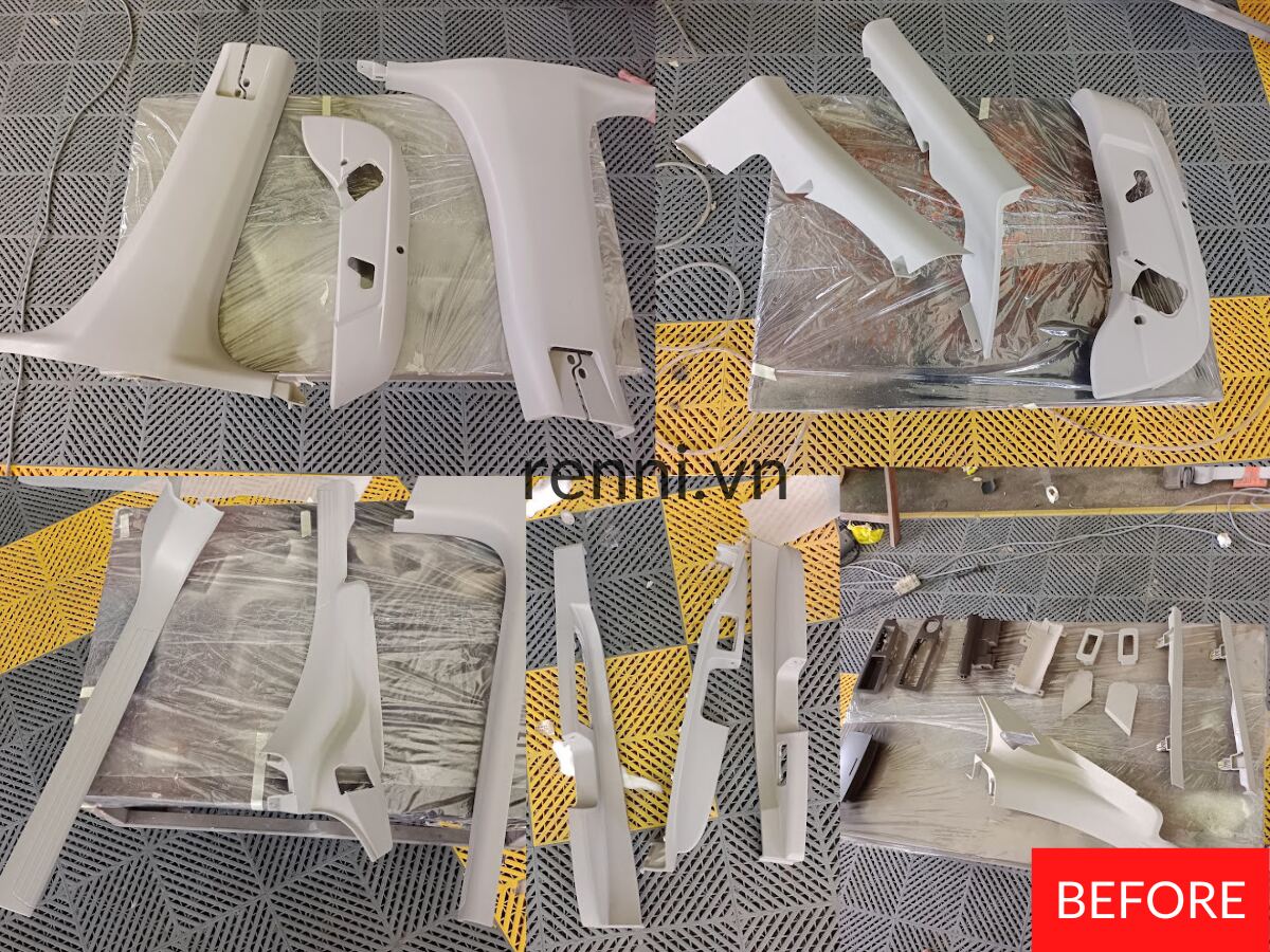 Đổi màu nhựa nhám — RENNI