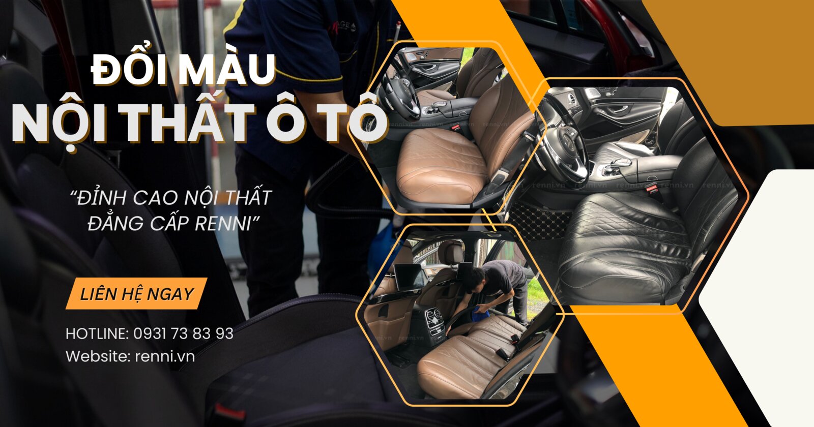 Đổi màu nội thất ô tô